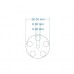 Tile Backer Board Washers -BULK PACK -  Galvanised Zinc Tile Backer Board Fixing Washers 36mm (Packs of 50/75/100/500/1000/5000/10000) - Hard Backer Board Washer Discs